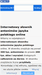 Mobile Screenshot of antonimy.net