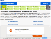 Tablet Screenshot of antonimy.net